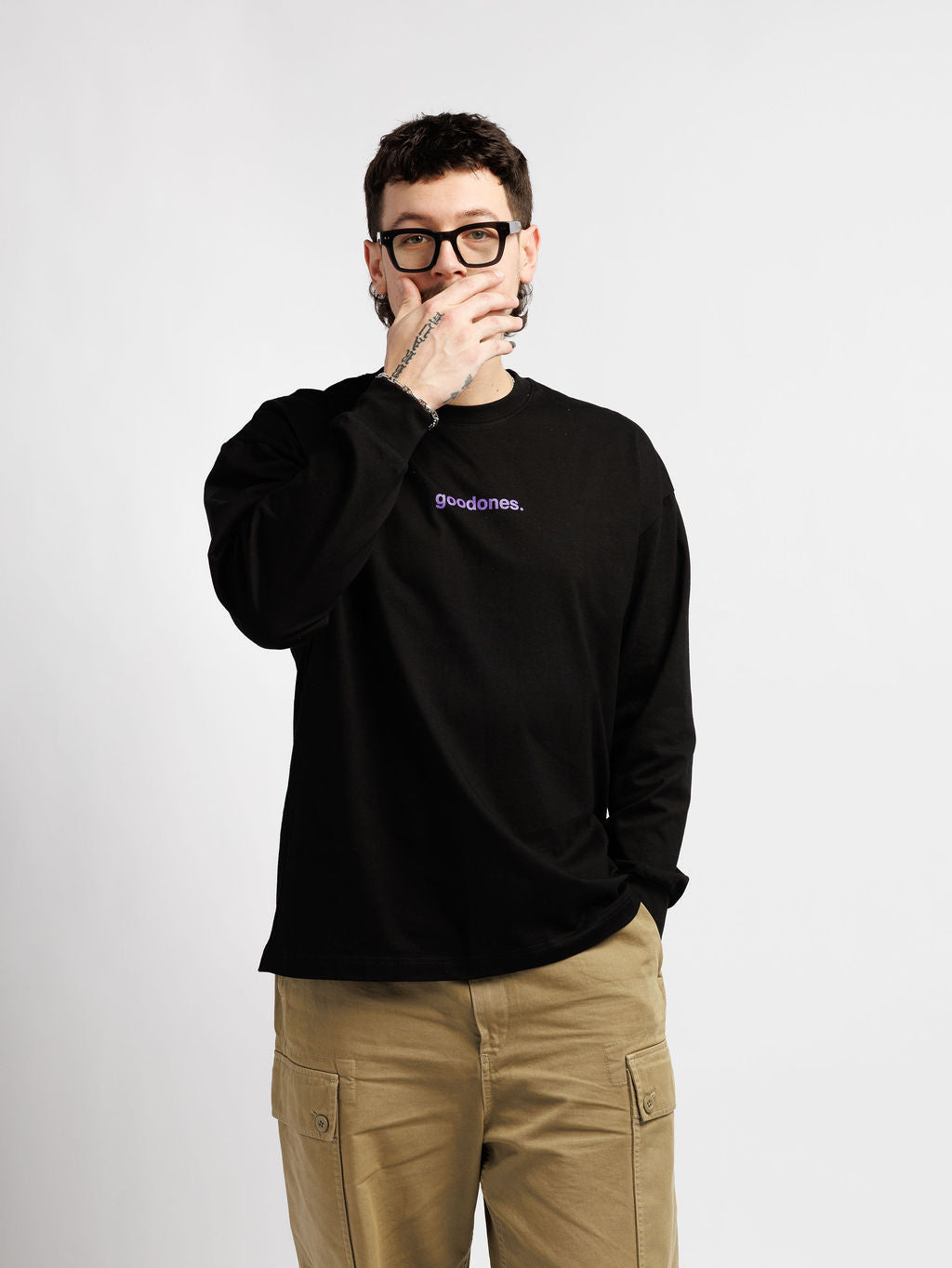 Black Signature Long Sleeve