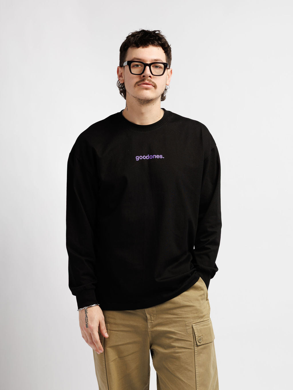 Black Signature Long Sleeve
