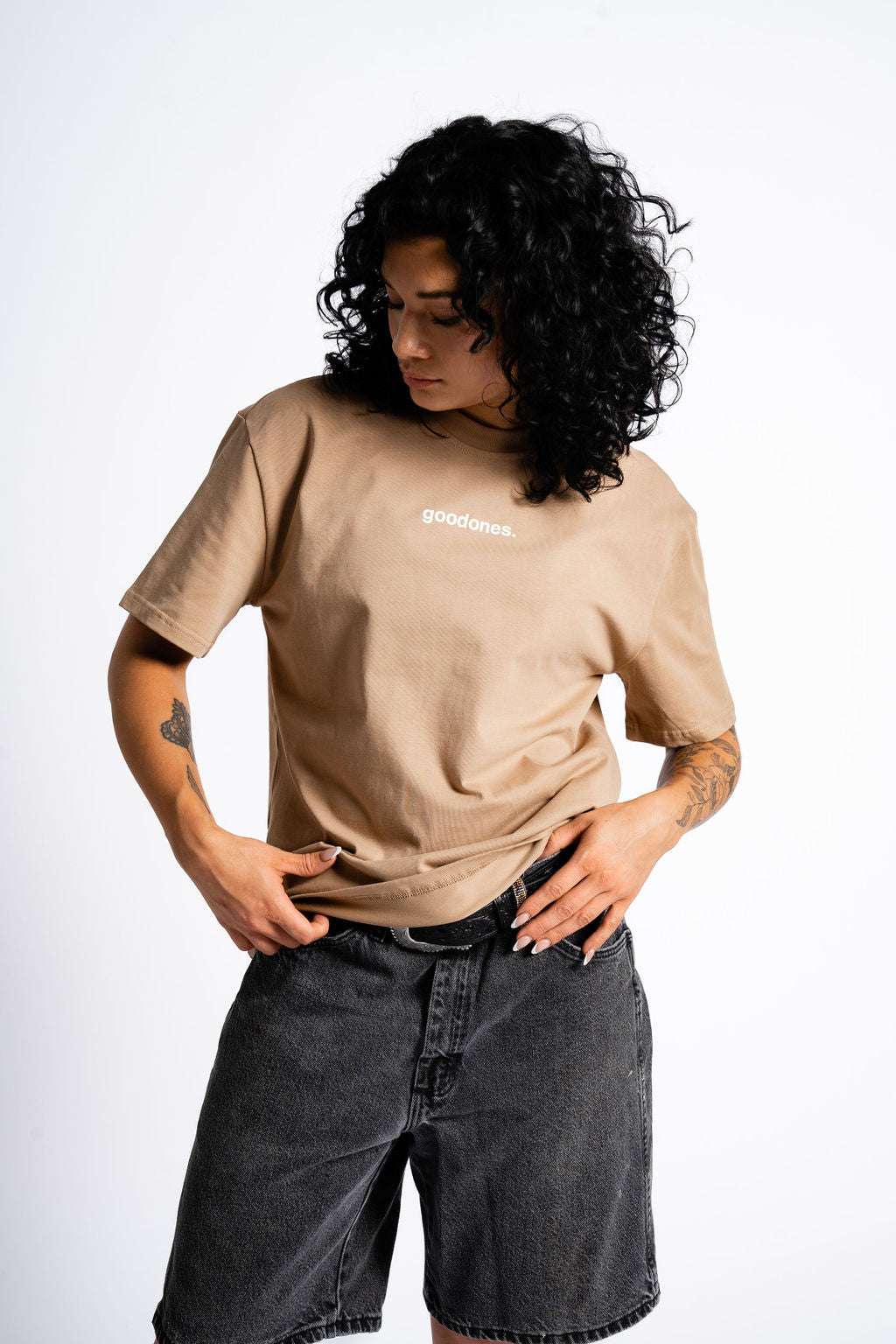 Brown Signature Tee