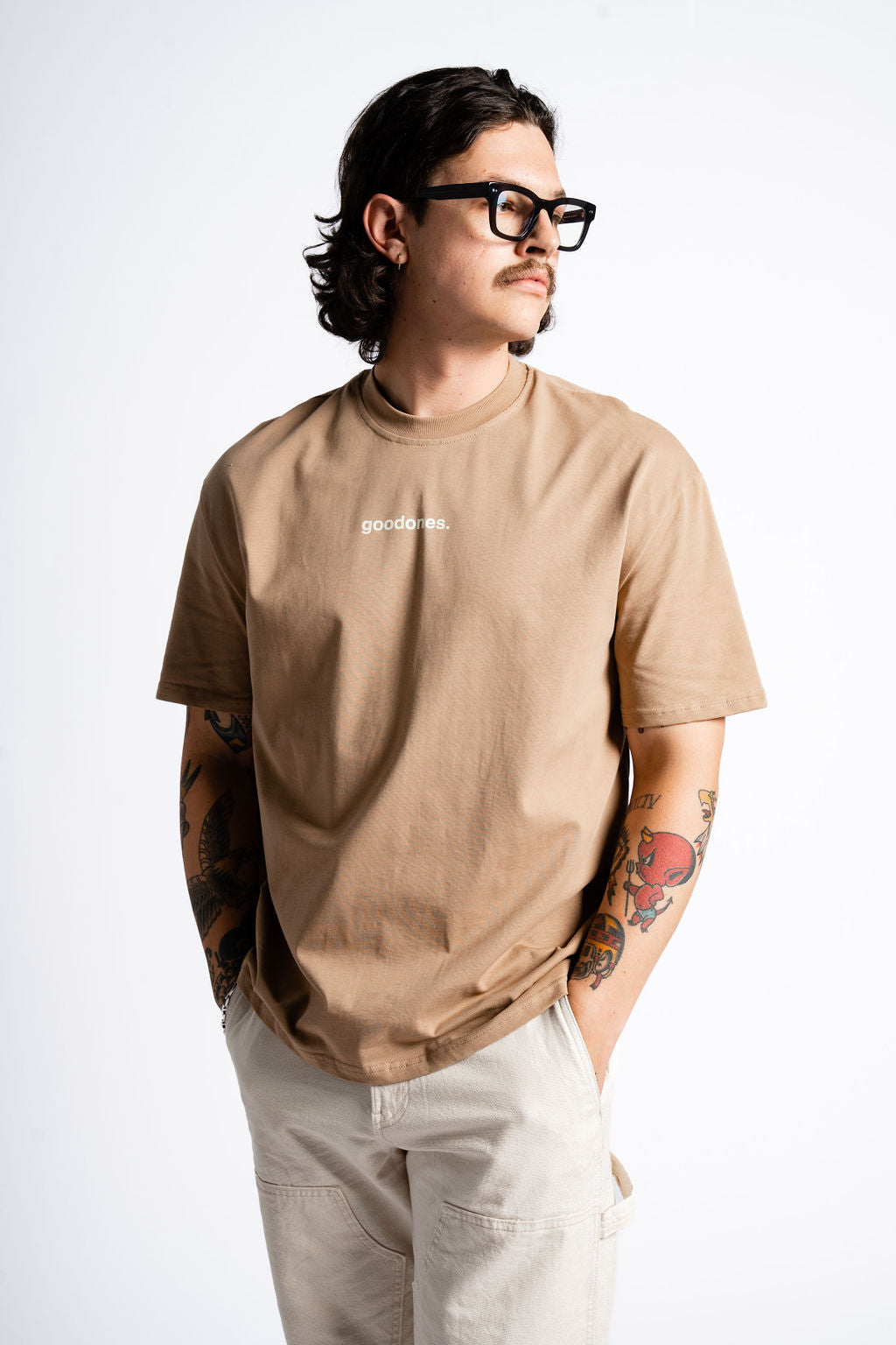 Brown Signature Tee